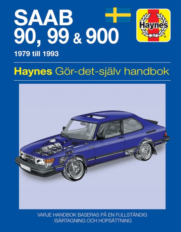 Haynes SAAB reparasjonshåndbok for Saab 90