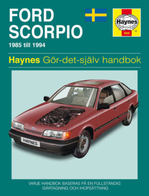 Haynes Ford reparasjonshåndbok for Ford Scorpio (85 - 94)