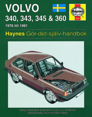 Haynes Volvo reparasjonshåndbok for Volvo 340