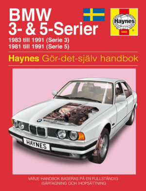 Haynes BMW reparasjonshåndbok for BMW 3- & 5-Serien (81 - 91)