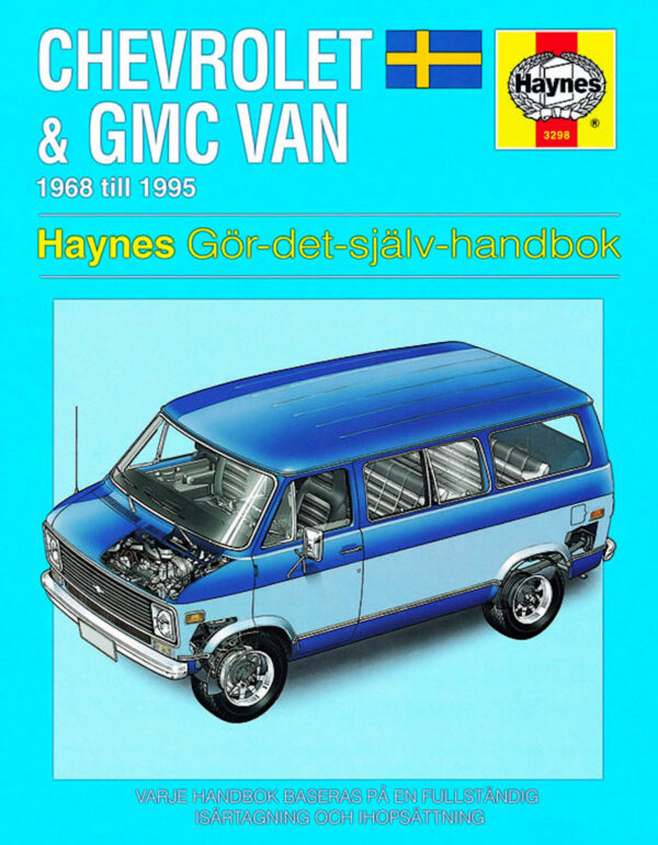 Haynes Chevrolet reparasjonshåndbok for Chevrolet & GMC Van (68 - 95)