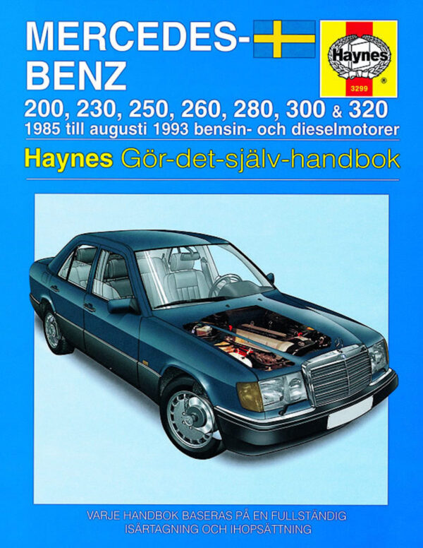 Haynes Mercedes-Benz reparasjonshåndbok for Mercedes-Benz 124-serien (85 - 93)