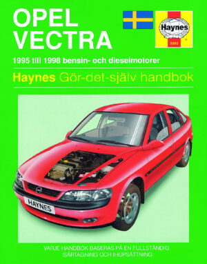 Haynes Opel reparasjonshåndbok for Opel Vectra (95 - 98)