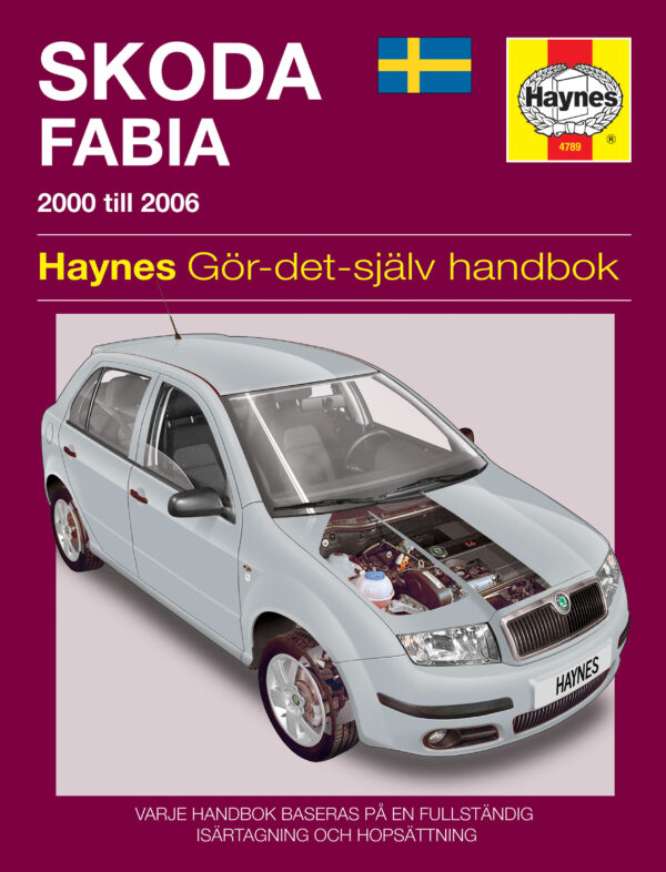 Haynes Skoda reparasjonshåndbok for Skoda Fabia (00 - 06)