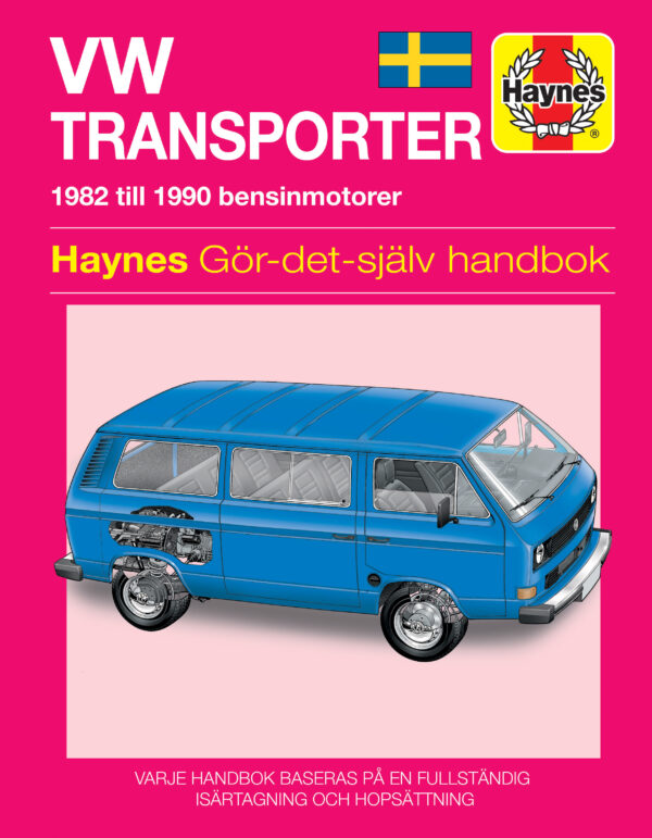 Haynes Volkswagen reparasjonshåndbok for VW Transporter (82 - 90)