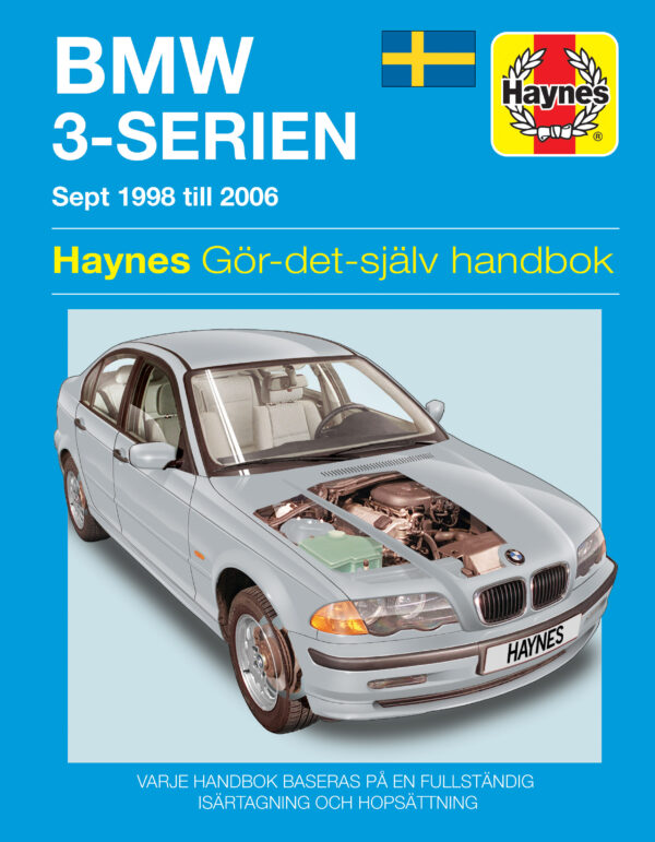 Haynes BMW reparasjonshåndbok for BMW 3-Serien bensin (98 - 06)