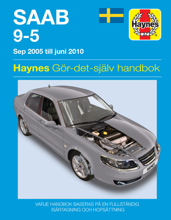 Haynes SAAB reparasjonshåndbok for Saab 9-5 (05 - 10)